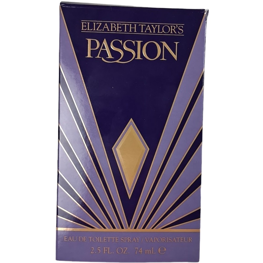 PASSION By Elizabeth Taylor EAU DE PARFUM SPRAY 2.5 FL. OZ. 74 ml NEW